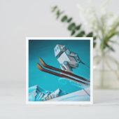 De afdaling - Mini Print (Staand voorkant)
