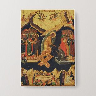 De afdaling van Christus in het dodenrijk Opstandi Button