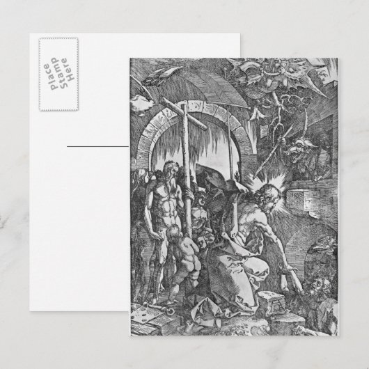 De afdaling van Christus in Limbo Briefkaart (Voorkant / Achterkant)