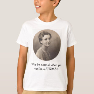 De afdeling A van Bessie, Sitzman Reunion 50th-Nor T-shirt