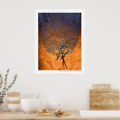 De afdruk - L'empreinte Poster (Keuken)