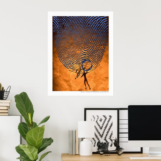 De afdruk - L'empreinte Poster (Thuiskantoor)