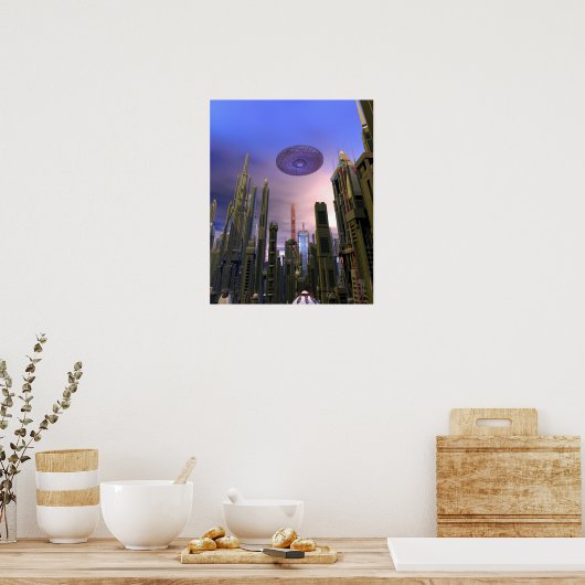 De Afdruk van de Gebeurtenis van het Punt van het Poster (Keuken)