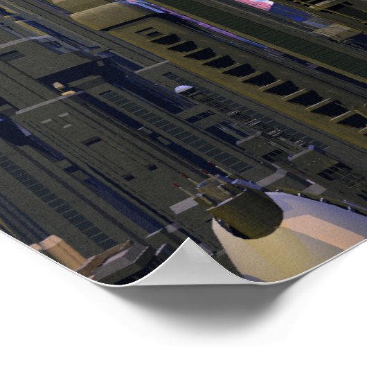 De Afdruk van de Gebeurtenis van het Punt van het Poster (Hoek)