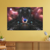 De afdruk van het osphiliumcanvas canvas afdruk (Insitu (Woonkamer))