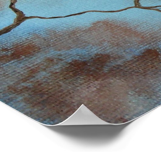 De Afdrukken van het Canvas van verbindingen van h Poster (Hoek)