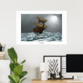 DE AFDRUKKING VAN HET ELGF POSTER (Thuiskantoor)