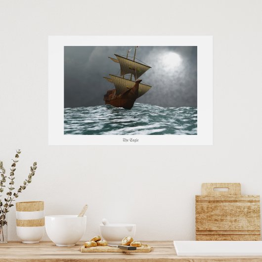 DE AFDRUKKING VAN HET ELGF POSTER (Keuken)