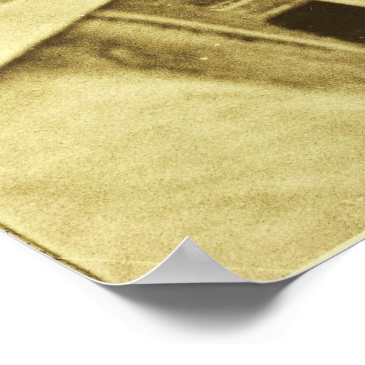 DE AFDRUKKING VAN HET POSTER RAINS NEMEN (Hoek)