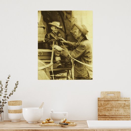 DE AFDRUKKING VAN HET POSTER RAINS NEMEN (Keuken)