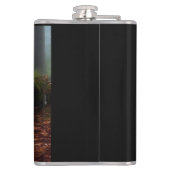 De afgedankte digitale Truck Art Heupfles (Achterkant)