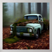 De afgedankte digitale Truck Art Poster (Voorkant)