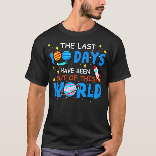 De afgelopen 100 dagen zijn er 100 dagen uit deze  t-shirt (Voorkant)