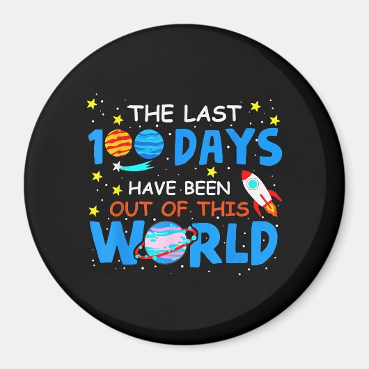 De afgelopen 100 dagen zijn uit deze wereld gewees magneet (Voorkant)