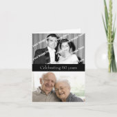 De afgelopen en Huidige Uitnodiging van het (Voorkant)