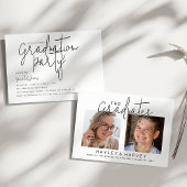 De afgestudeerden | 2 partij met dubbele geleiding kaart