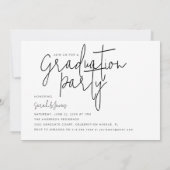 De afgestudeerden | 2-zijdig dubbel afstudeerfeest kaart (Achterkant)