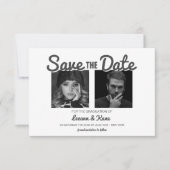 De afgestudeerden | Afstudeerplechtigheid Save The Date (Voorkant)