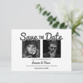 De afgestudeerden | Afstuderen Save The Date (Staand voorkant)