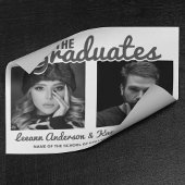 De afgestudeerden | Welkom met dubbel Afstuderen Poster