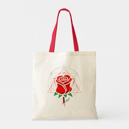 De Afgewezen Roos: Officiële Roman Tote Bag (Achterkant)