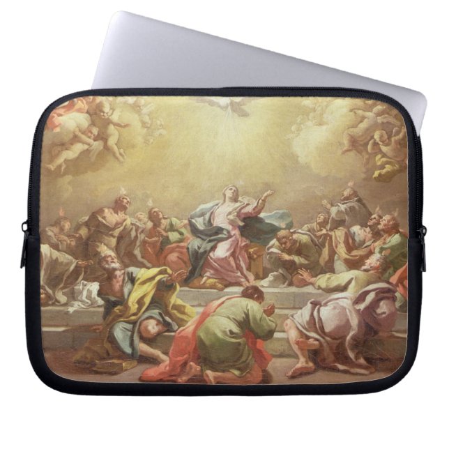 De afkomst van de Heilige Geest Laptop Sleeve (Voorkant)