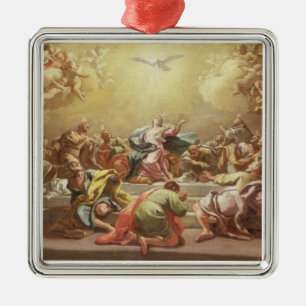 De afkomst van de Heilige Geest Metalen Ornament