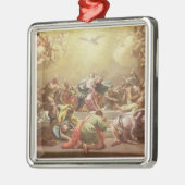 De afkomst van de Heilige Geest Metalen Ornament (Links)