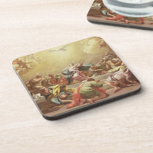 De afkomst van de Heilige Geest Onderzetter (Linkerzijde)