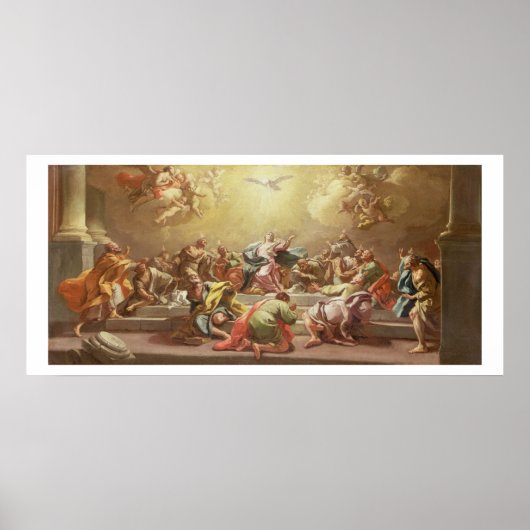 De afkomst van de Heilige Geest Poster (Voorkant)