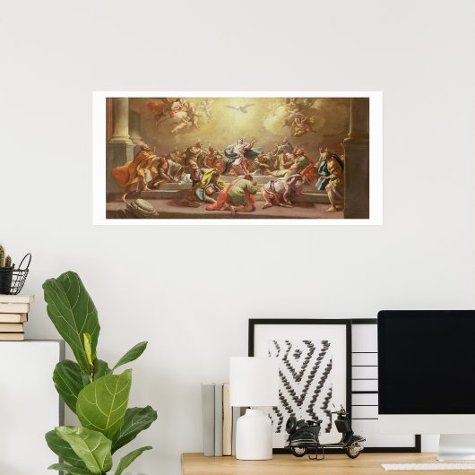 De afkomst van de Heilige Geest Poster (Thuiskantoor)