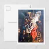 De afkomst van het kruis, Rubens Briefkaart (Voorkant / Achterkant)