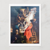 De afkomst van het kruis, Rubens Briefkaart (Voorkant)