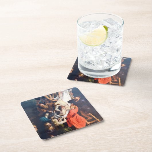 De afkomst van het kruis, Rubens Kartonnen Onderzetters (Insitu)