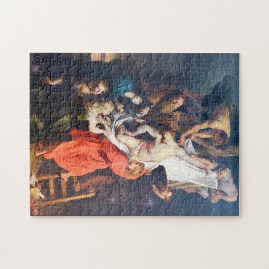 De afkomst van het kruis, Rubens Legpuzzel (Horizontaal)