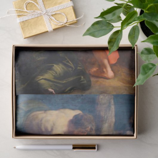 De afkomst van het kruis, Rubens Tissuepapier (Geschenk)