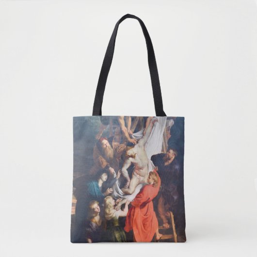 De afkomst van het kruis, Rubens Tote Bag (Voorkant)