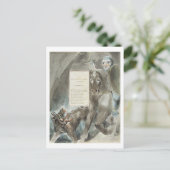 De afkomst van Odin, een ode, uit 'De gedichten va Briefkaart (Staand voorkant)