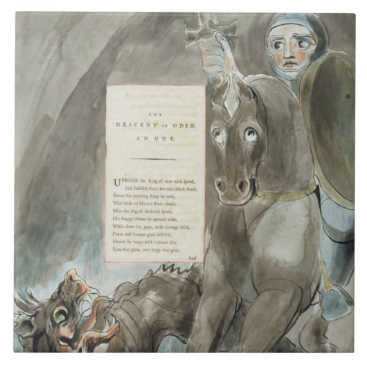De afkomst van Odin, een ode, uit 'De gedichten va Tegeltje (Voorkant)