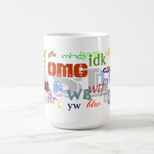 De afkorting van Avid Chatter Mok (Center)