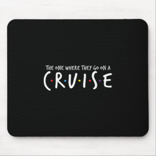 De Aflevering Waarin Ze Op Een Cruise Zomer Vakant Muismat