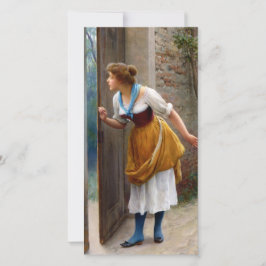 De Afluisteraar (door Eugene de Blaas) Kaart