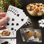 De Afluisteraar (door Eugene de Blaas) Pokerkaarten (Insitu)