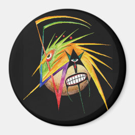 "De afrekening" Mandala magneet