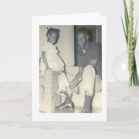 De afrikaans-Amerikaanse Kaart van de Verjaardag (Voorkant)