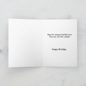 De afrikaans-Amerikaanse Kaart van de Verjaardag (Binnen)