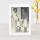 De afrikaans-Amerikaanse Kaart van de Verjaardag (Gele Bloem)