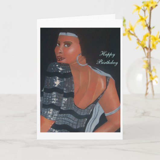 De Afrikaanse Amerikaanse Kaart die van de (Gele Bloem)