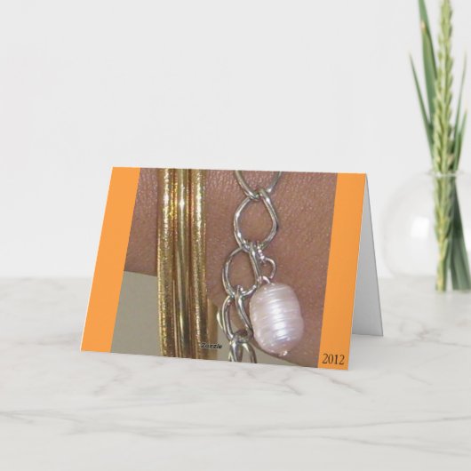 De Afrikaanse Amerikaanse Kaart van de Verjaardag (Achterkant)