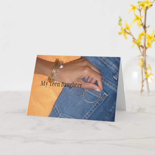 De Afrikaanse Amerikaanse Kaart van de Verjaardag (Gele Bloem)